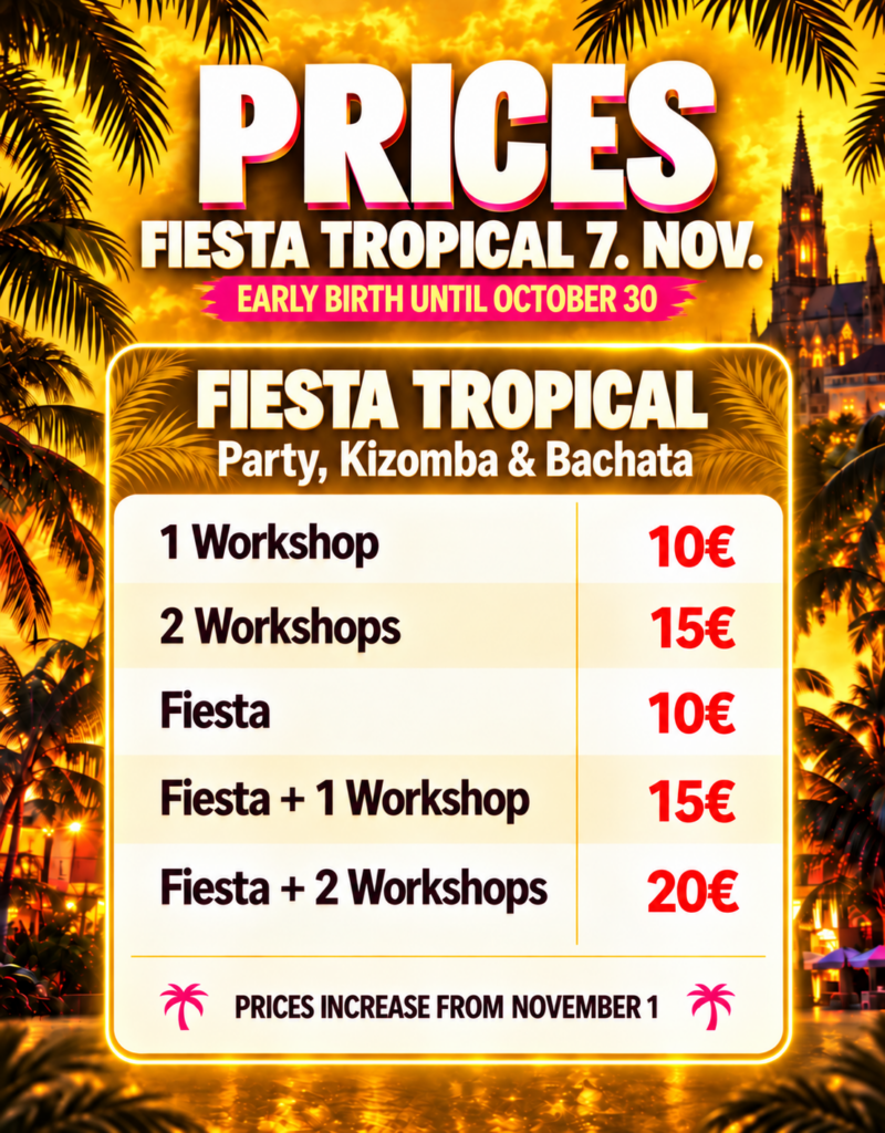 en tropische fiesta preise im sonnenuntergang