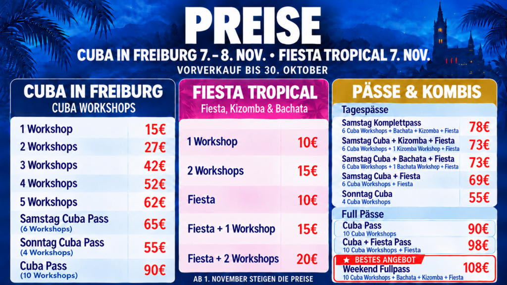 tropikale tanzfestival preise in freiburg